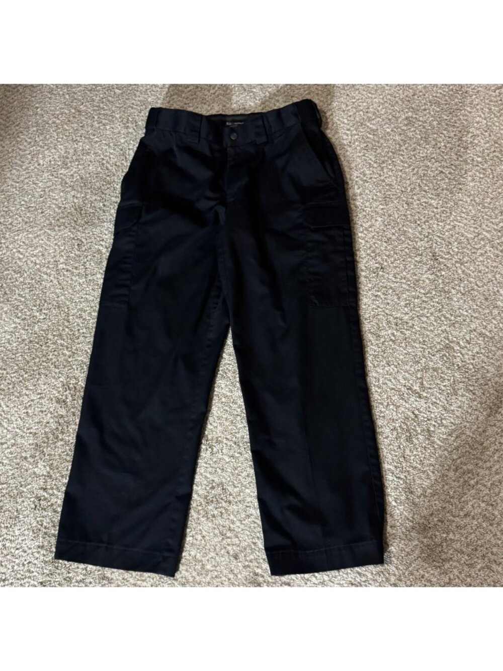 5.11 Tactical Series Cargo Pants Mens 34 Black Tactical Work Utility 28 Inseam